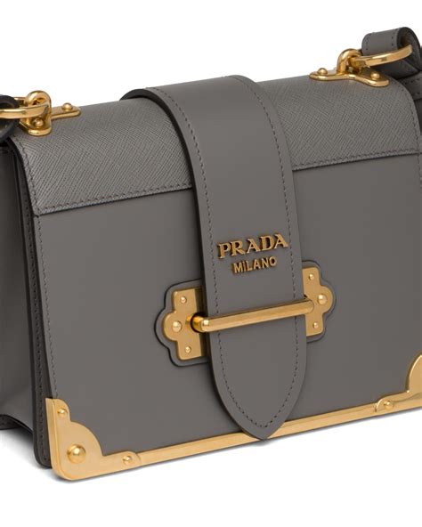 Prada Cahier Leather Bag.